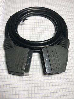 Межблочный аудио видео кабель scart