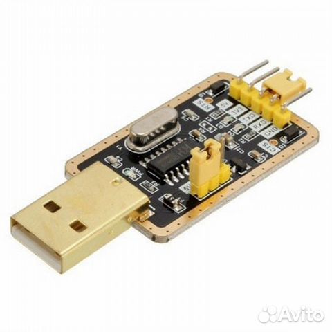 Преобразователь USB - uart на CH340 (RTS+CTS)