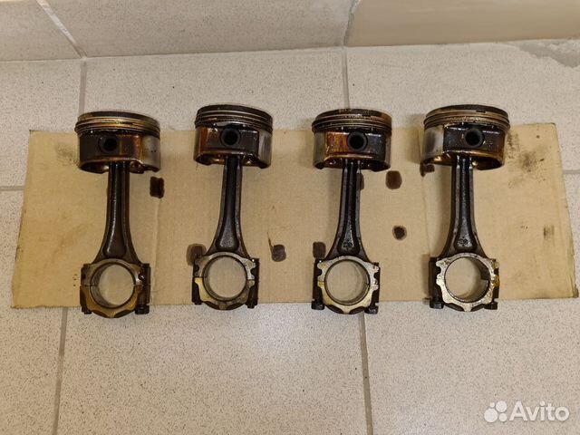 Поршня шатуны Spectra Carens Rio Shuma Спектра s6d