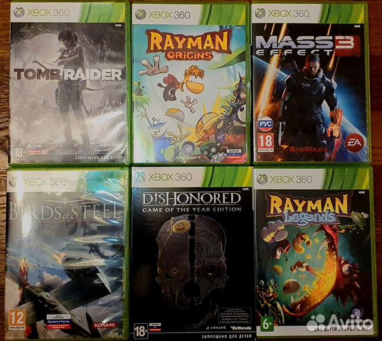 Лицензионные диски Xbox 360