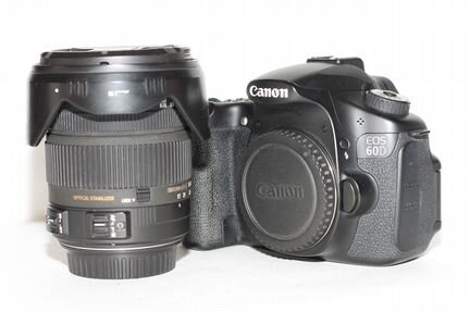 Canon 60D kit Sigma 17-50 2,8