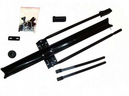 Крепление велосипеда на крышу черный