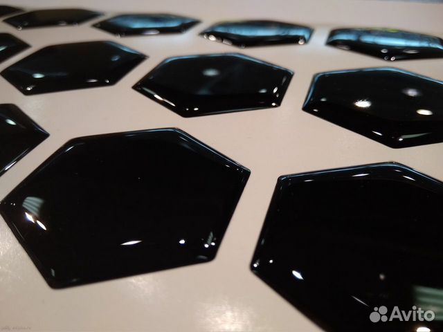 Защитные наклейки (соты) на бак мотоцикла