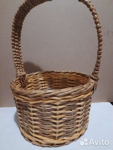 Корзина плетеная