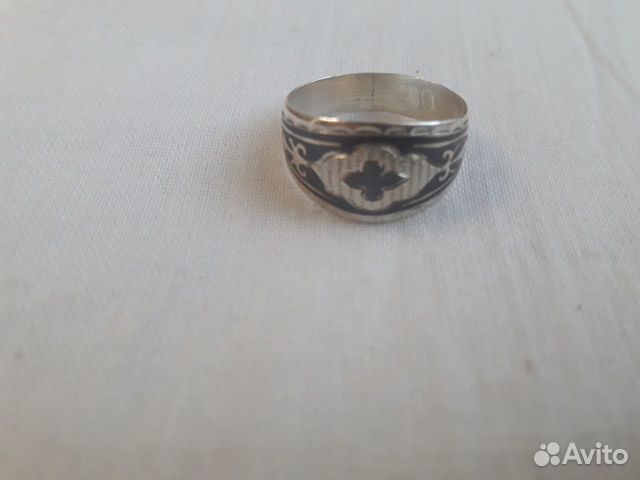 Серебряное кольцо Кубачи СССР винтаж размер 18.5
