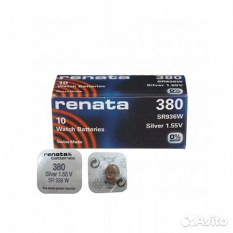 Элемент питания renata 380 (SR936W) BL1