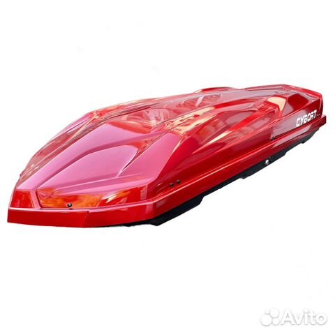 Автобокс cybort F1 красный металлик