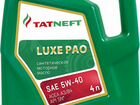 Мотороное масло Татнефть luxe PAO 5w40 объявление продам