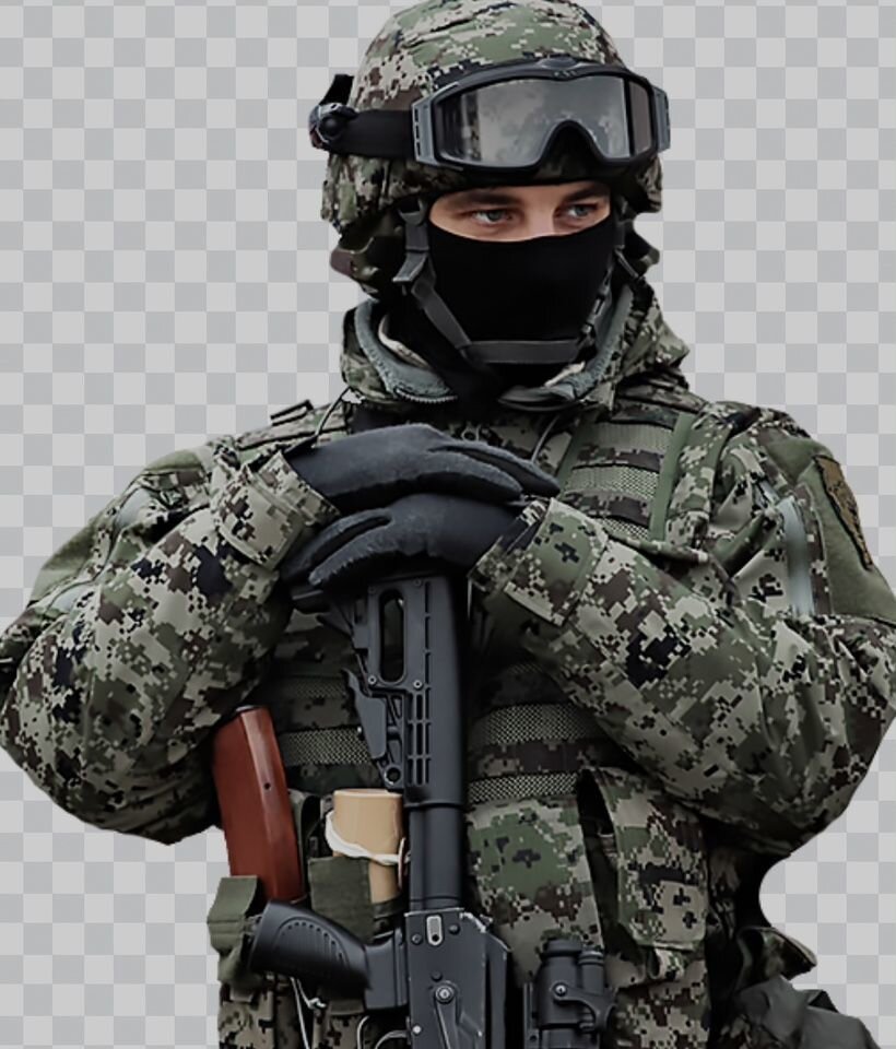 Военный фото на белом фоне