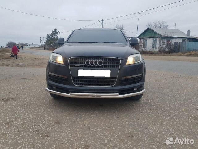Защита бампера 60/42 мм Audi Q7 2005-2015