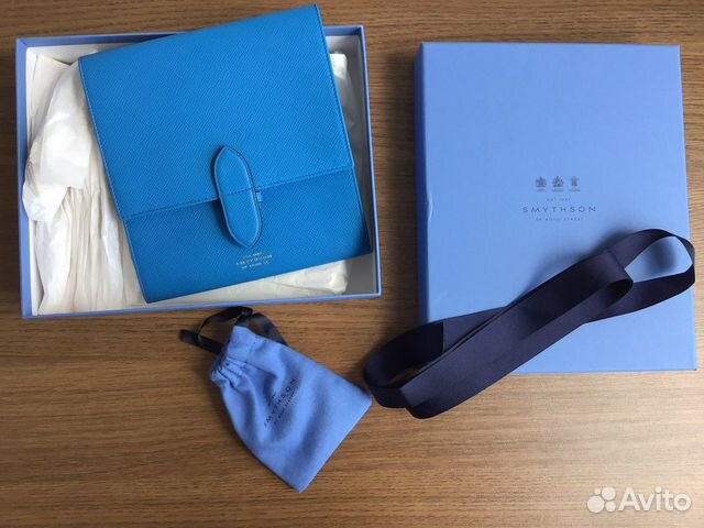 Игра шашки в кожаном футляре от Smythson