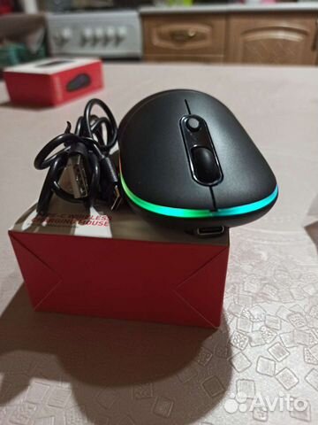 Мышь беспроводная с подсвекой и bluetooth
