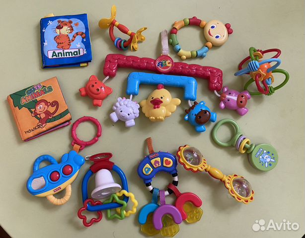 Погремушки грызунки пакетом