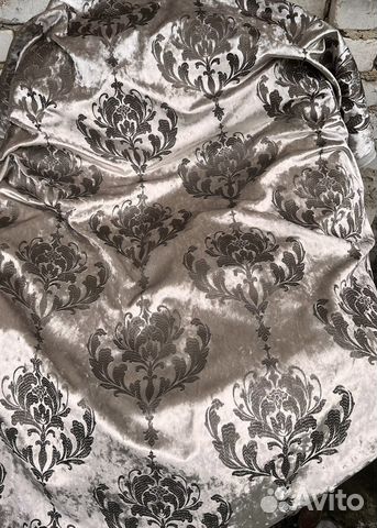 Бархат с вышивкой,жаккард,сатен, органза Италия