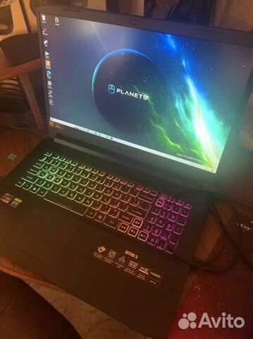 Acer nitro 5 17.3/rtx 3060/R5 5600h/8G/512/ssd