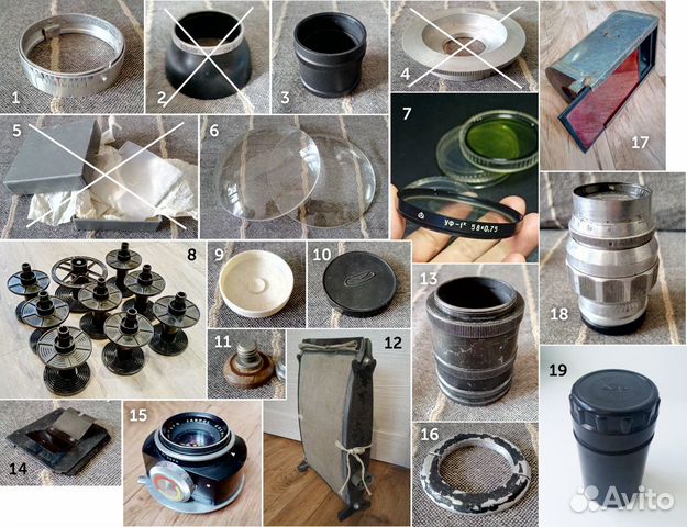 Фотопринадлежности СССР