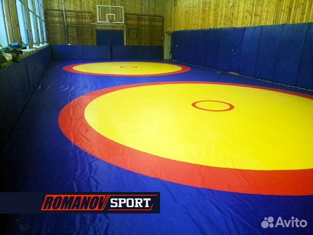 Классический ковер для борьбы (две боевые зоны)