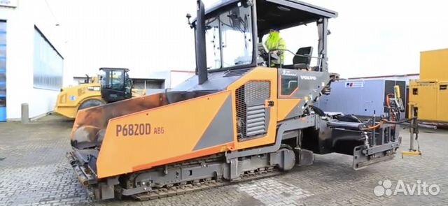 Асфальтоукладчик volvo abg6820