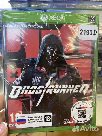 Ghostrunner диск для Xbox Series X новый