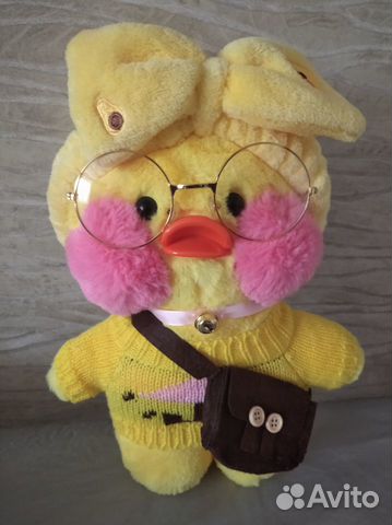 Утка лалафанфан lalafanfan уточка в очках