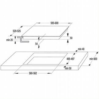 Варочная панель индукционная Gorenje IT643BX