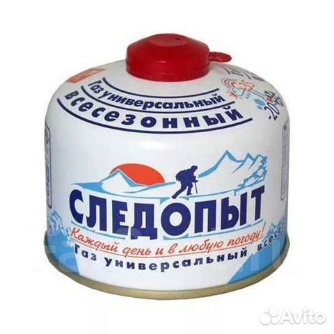 Газ для порт. плит Следопыт, метал. баллон, 230гр