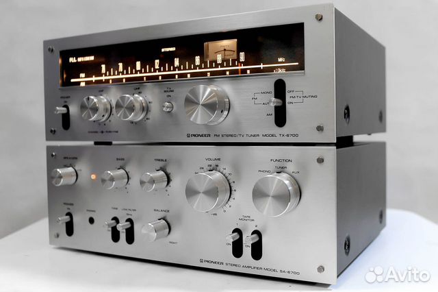 Комплект Pioneer sа-6700 / TX-6700, 1973г