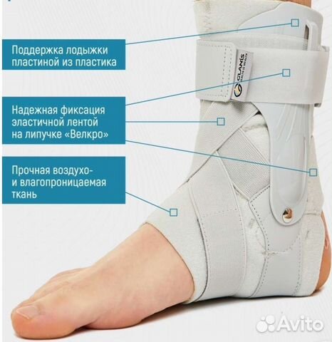 Бандаж на голеностопный сустав