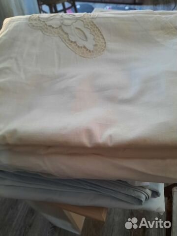 Постельное белье, одеяла, пледы, полотенца бу