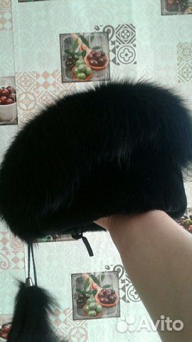 Меховая женская шапка