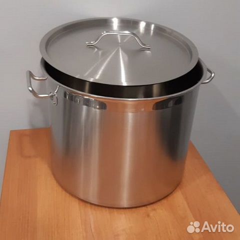 Кастрюля из нержавейки 40 литров