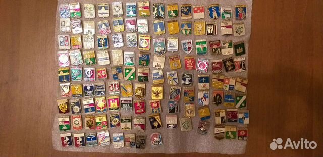 Значки ссср120шт