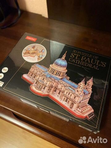 3D пазл Собор Святого Павла, 643 детали Cubicfan