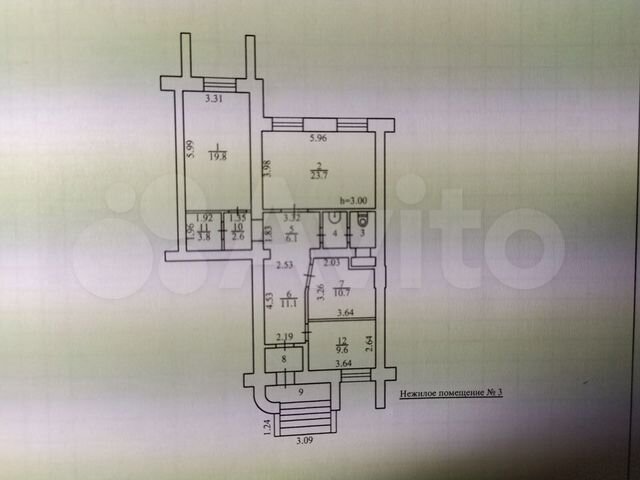 Помещение свободного назначения, 98 м²