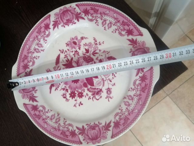 Фарфоровые тарелки СССР разные