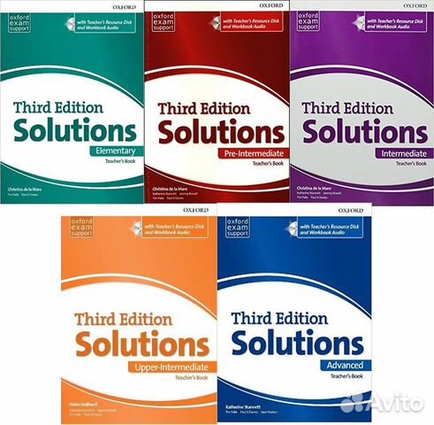 Solutions (3rd Edition): teachers book все уровни купить в Красноярске ...