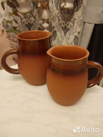 Набор глиняных кувшинов СССР