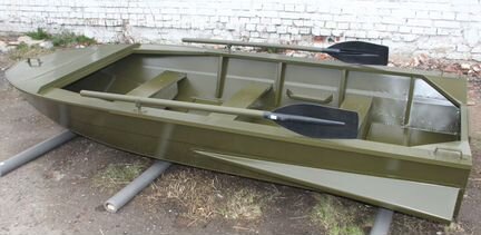 Лодка алюминиевая Мста-Н 3.5 м., окрашеная, новая
