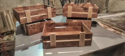 Ящик деревянный подарочный