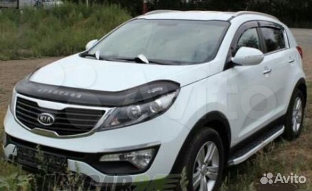 Ветровики, Дефлектор капота KIA Sportage с 2010