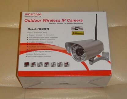 Уличная WiFi+IP камера Foscam FI8905W