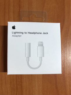 Переходник lightning jack 3,5mm