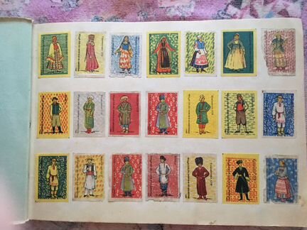 Альбом с этикетками от спичечных коробков. СССР