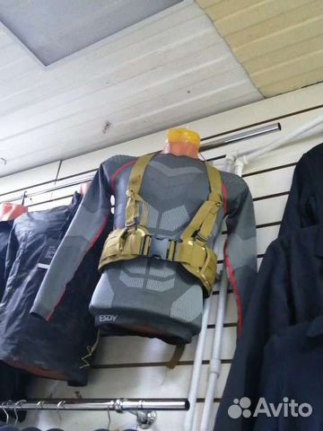 Пояс разгрузочный с лямками песок/ олива