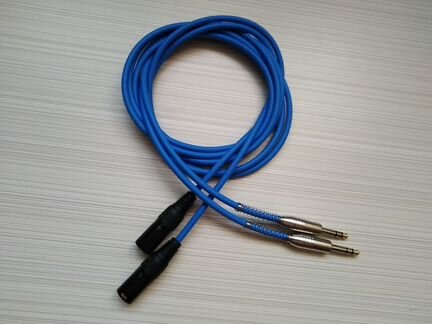 Кабели XLR-TRS Jack Canare (Japan) пара