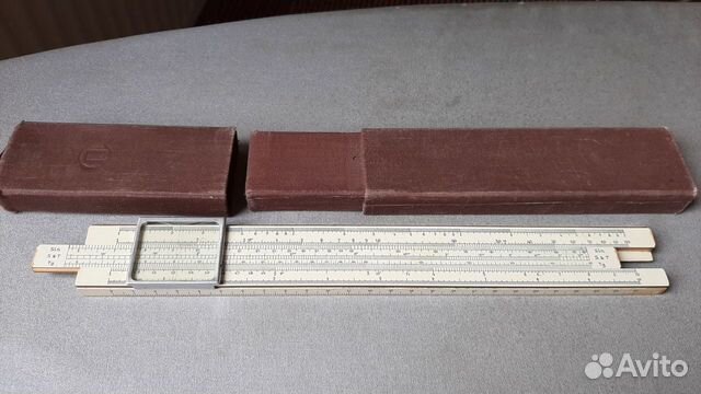 Логарифмическая линейка СССР 1952