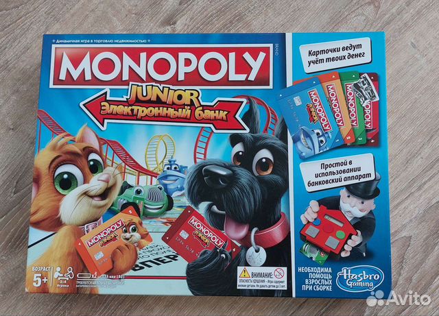 Игра Монополия junior 5+
