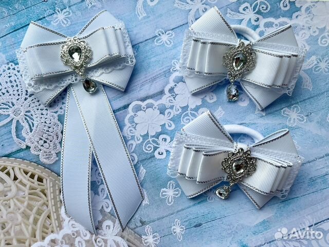 Галстук для школы для девочек (много вариантов)