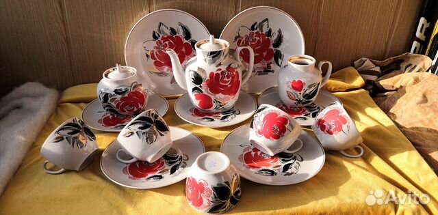 Чайный сервиз лфз дулево болгария