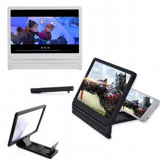 Лупа линза Френеля 3х увеличитель экрана смартфона